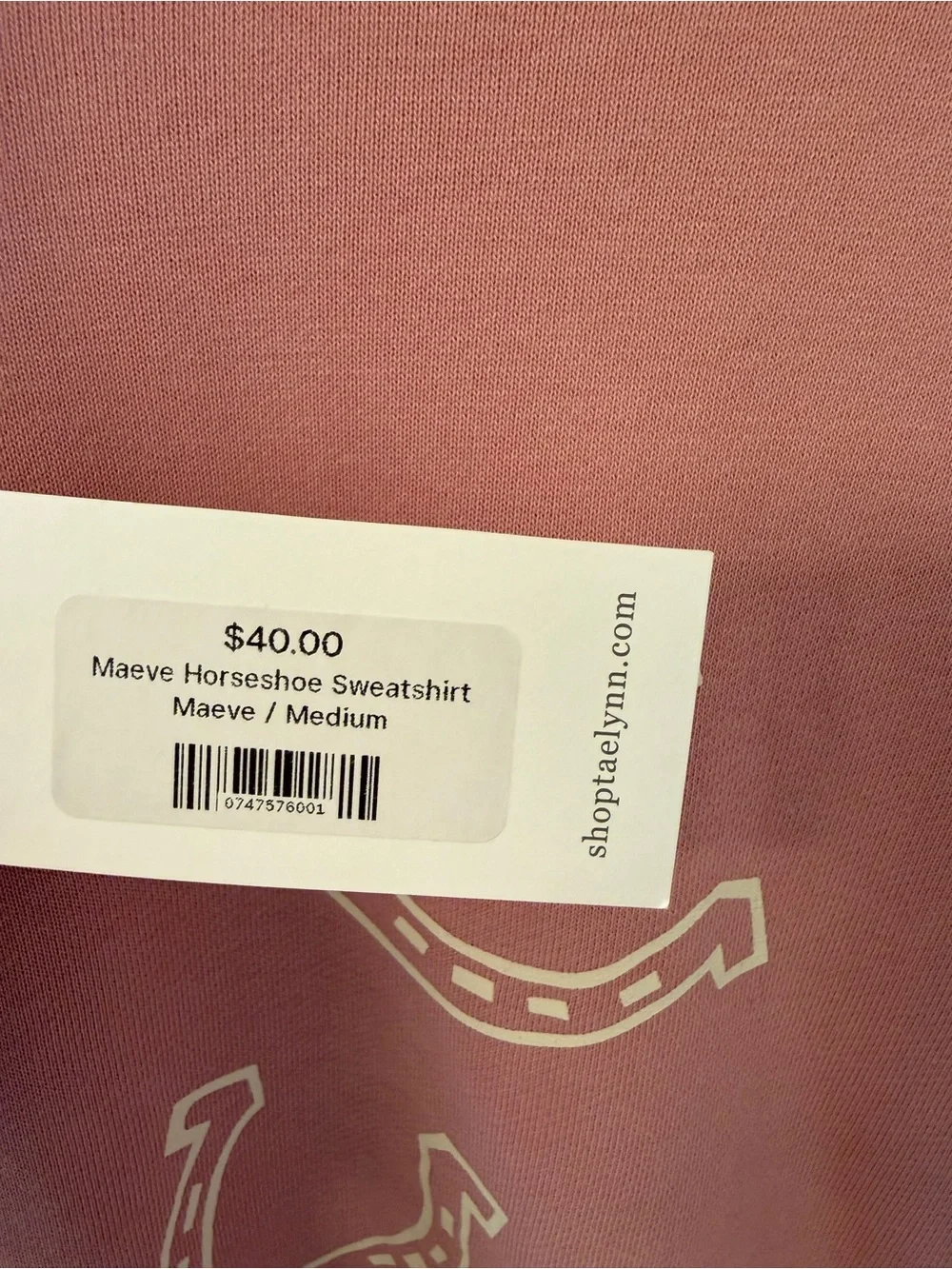 Women’s Maeve Horseshoe Print Sweatshirt/ Sweatpants SET